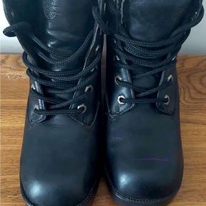 Harley Davidson Biker Boots Cruise Control 82034 Black Leather Women Size 8 1/2